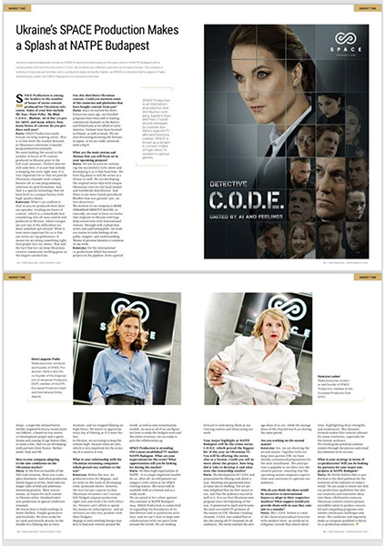 Українська SPACE Production зробила  фурор на NATPE в Будапеште