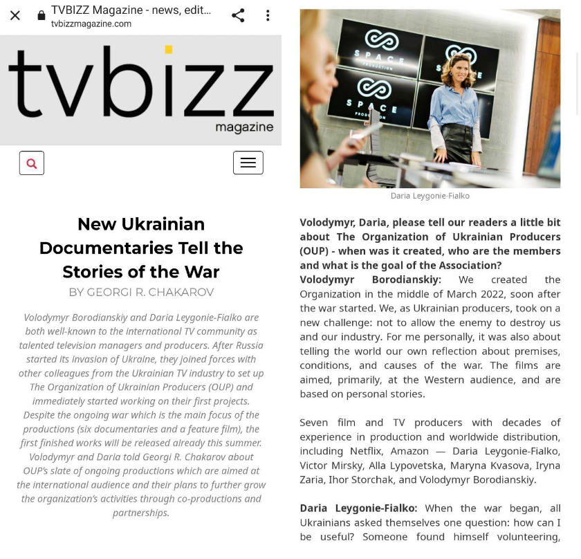 Нові українські документальні фільми розповідають історії війни
